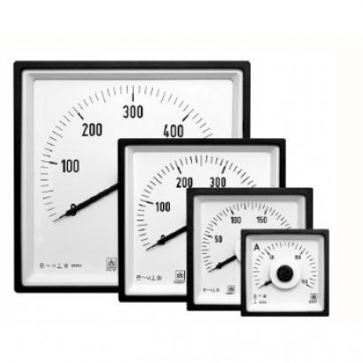 TEİAŞ Tipi AC ve DC Analog Voltmetre ve Ampermetreler